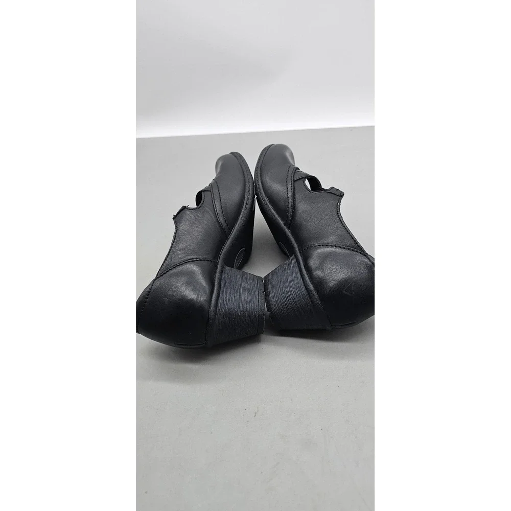 Earth Origins Melody 2018F Womens Black Leather Mary Jane Heels Shoes 6M